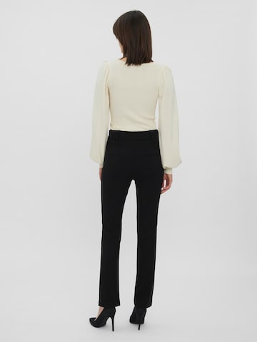 VERO MODA Regular Broek 'Gabriel' in Zwart