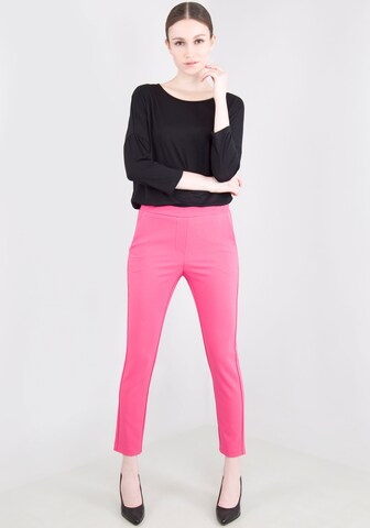 IMPERIAL Slim fit Pants in Pink