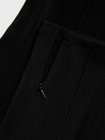 MANGO Slim fit Leggings 'LEZIP' in Black