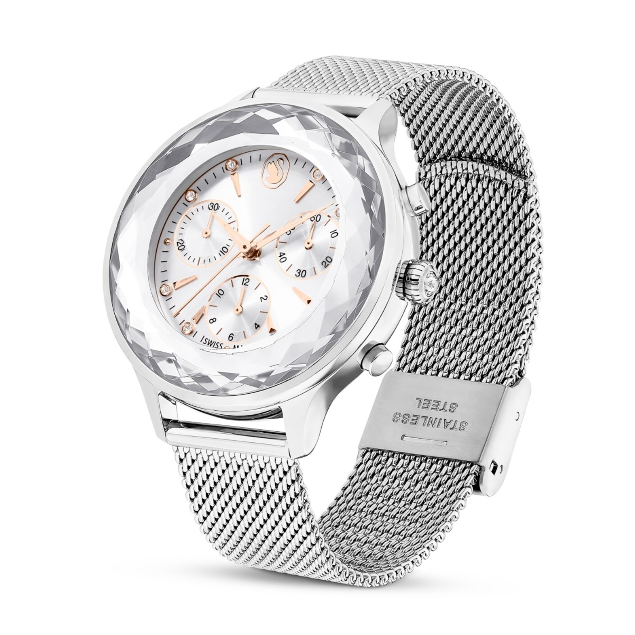 Swarovski Analog watch in Silver