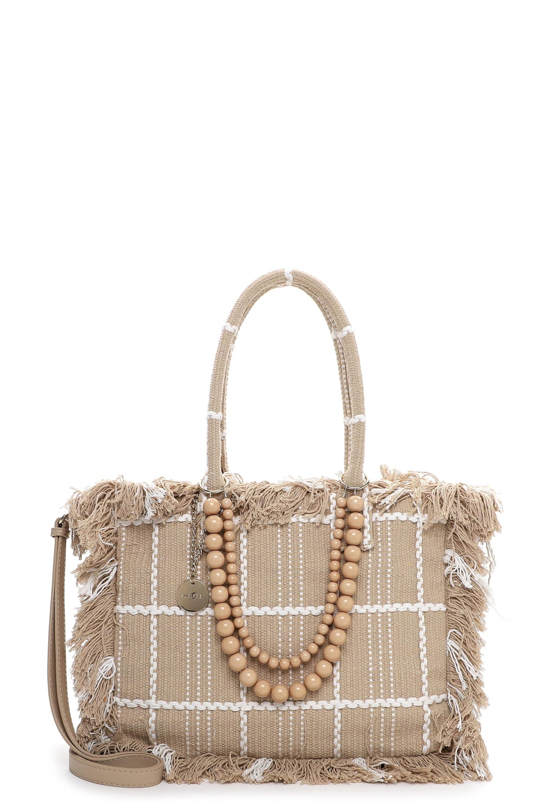 Suri Frey Shopper 'Cacey' i beige: forside