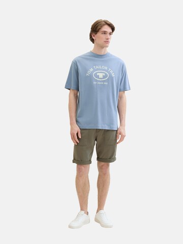 TOM TAILOR Regular Trousers in Green