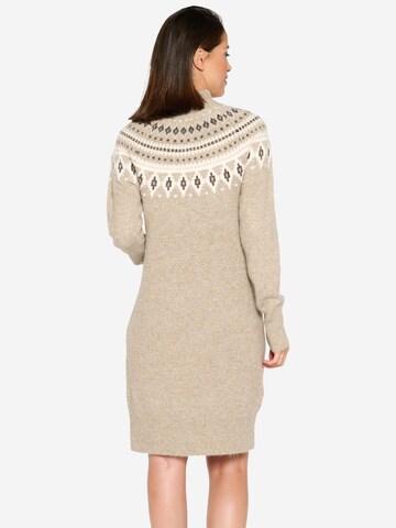 LolaLiza Knit dress in Beige