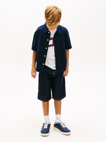 TOMMY HILFIGER Comfort fit Srajca | modra barva