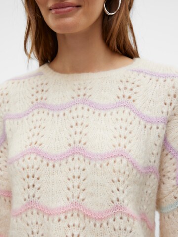 VERO MODA Trui 'HATTY' in Beige