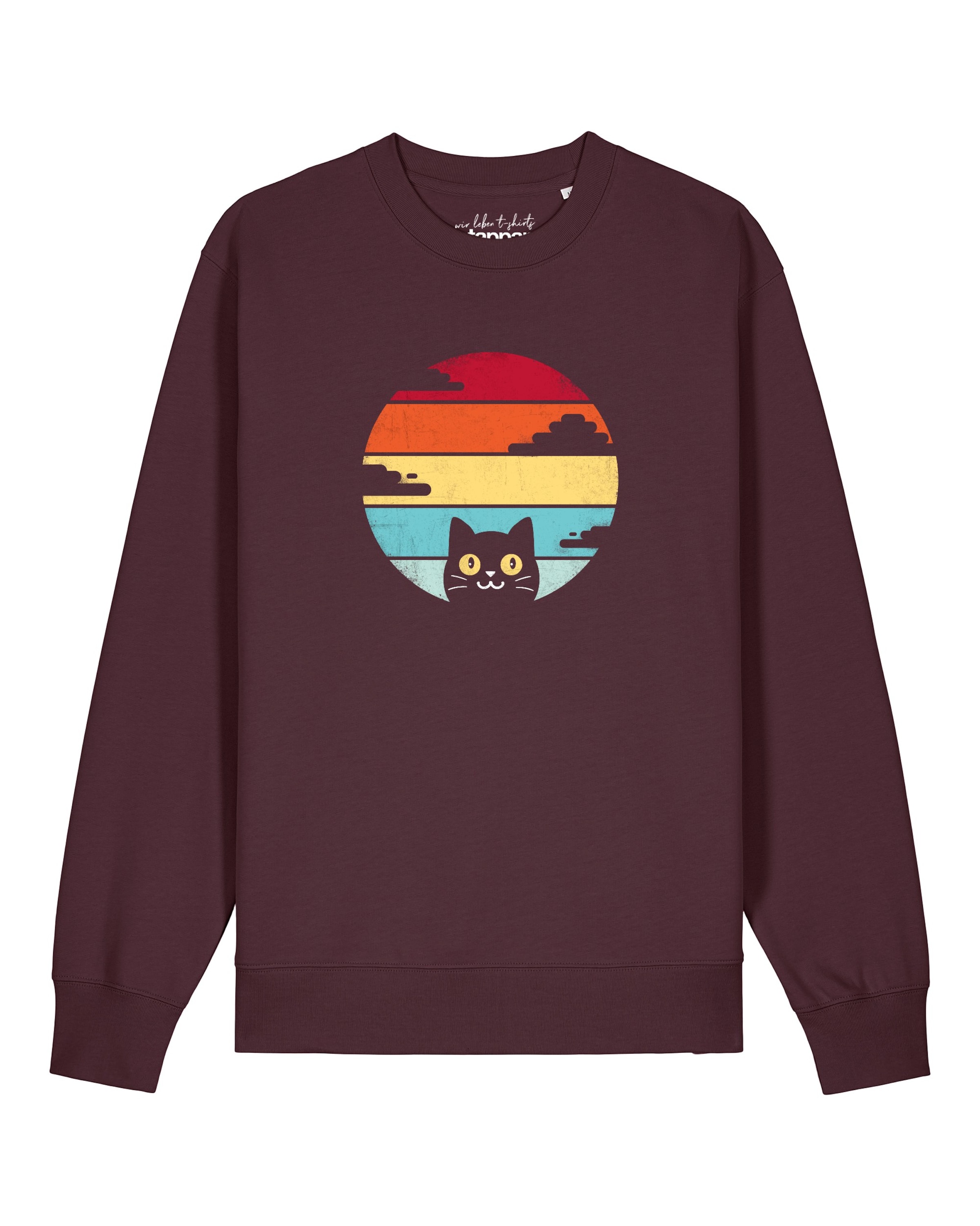 Watapparel Sweatshirt in Rot: Vorderseite