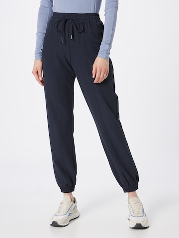 MOS MOSH Tapered Broek in Blauw: voorkant