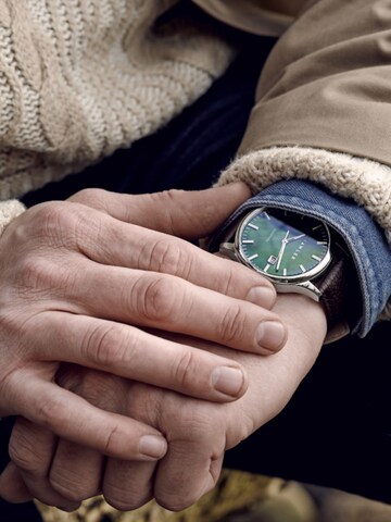 Fawler Analog watch 'Timon' in Green