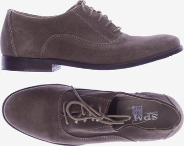 SPM Flats & Loafers in 38 in Brown: front