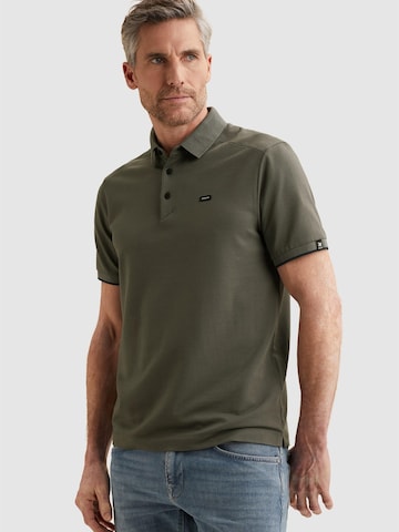 Maglietta 'Polo shirt in piqué blend' di VANGUARD in verde
