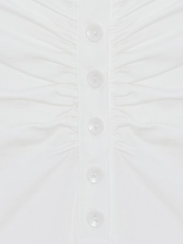 Shirtbody 'Blusen' Dilvin en blanc