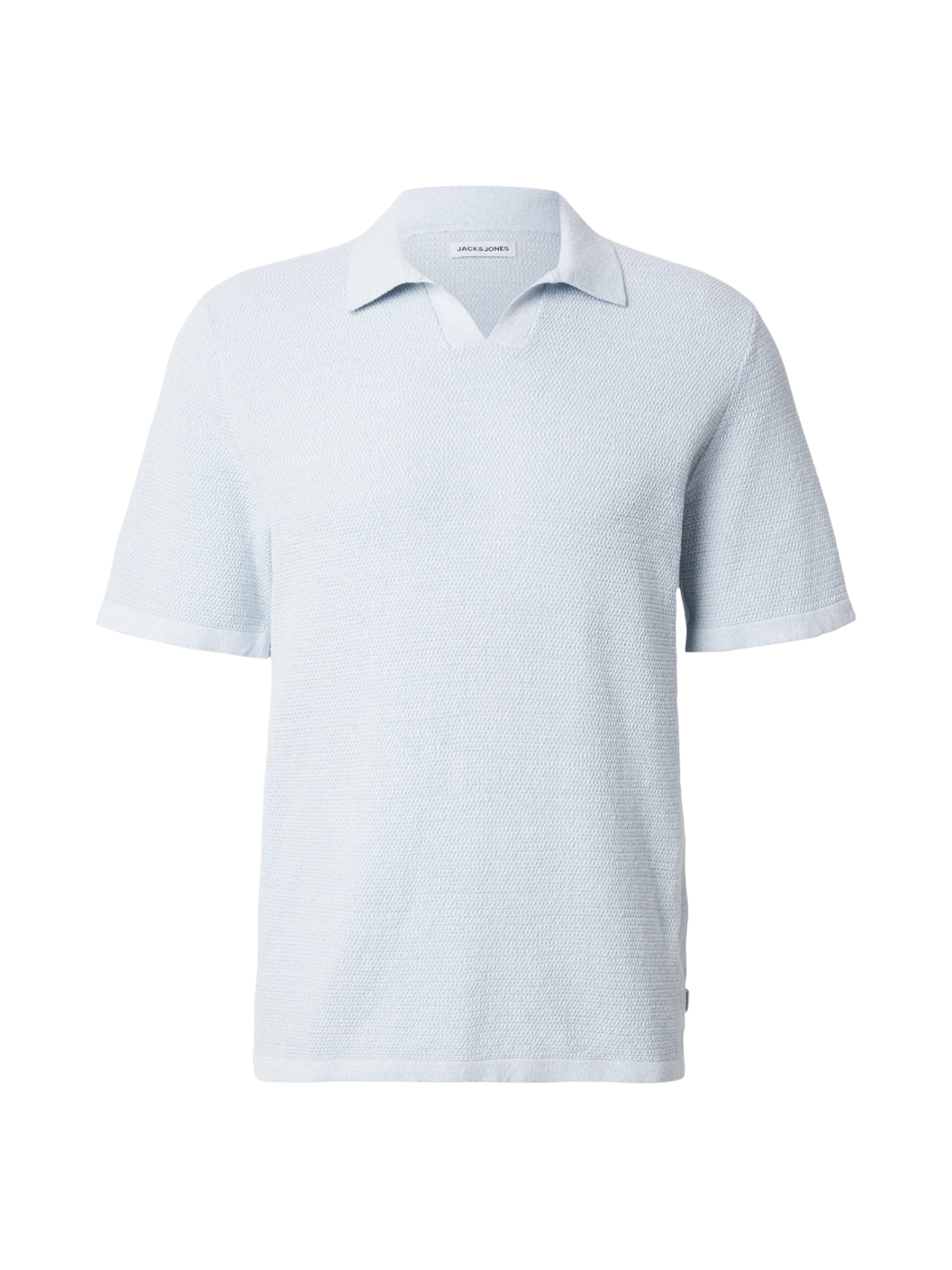 JACK & JONES Sweter 'JJEGEORGE' w kolorze niebieski: przód