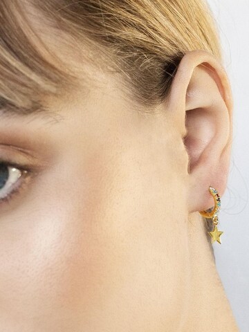 Boucles d'oreilles 'Libe' Luxenter en mélange de couleurs