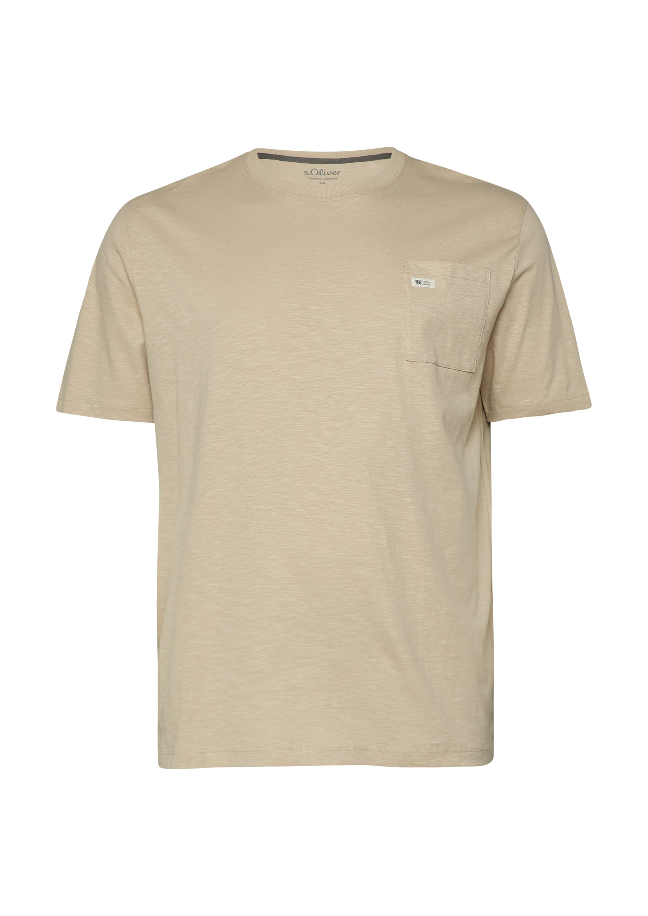 s.Oliver Shirt in Beige: front