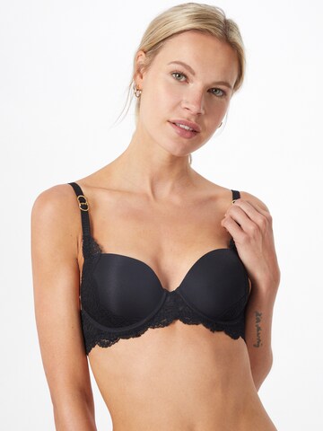 Push-up Soutien-gorge Stella McCartney en noir : devant