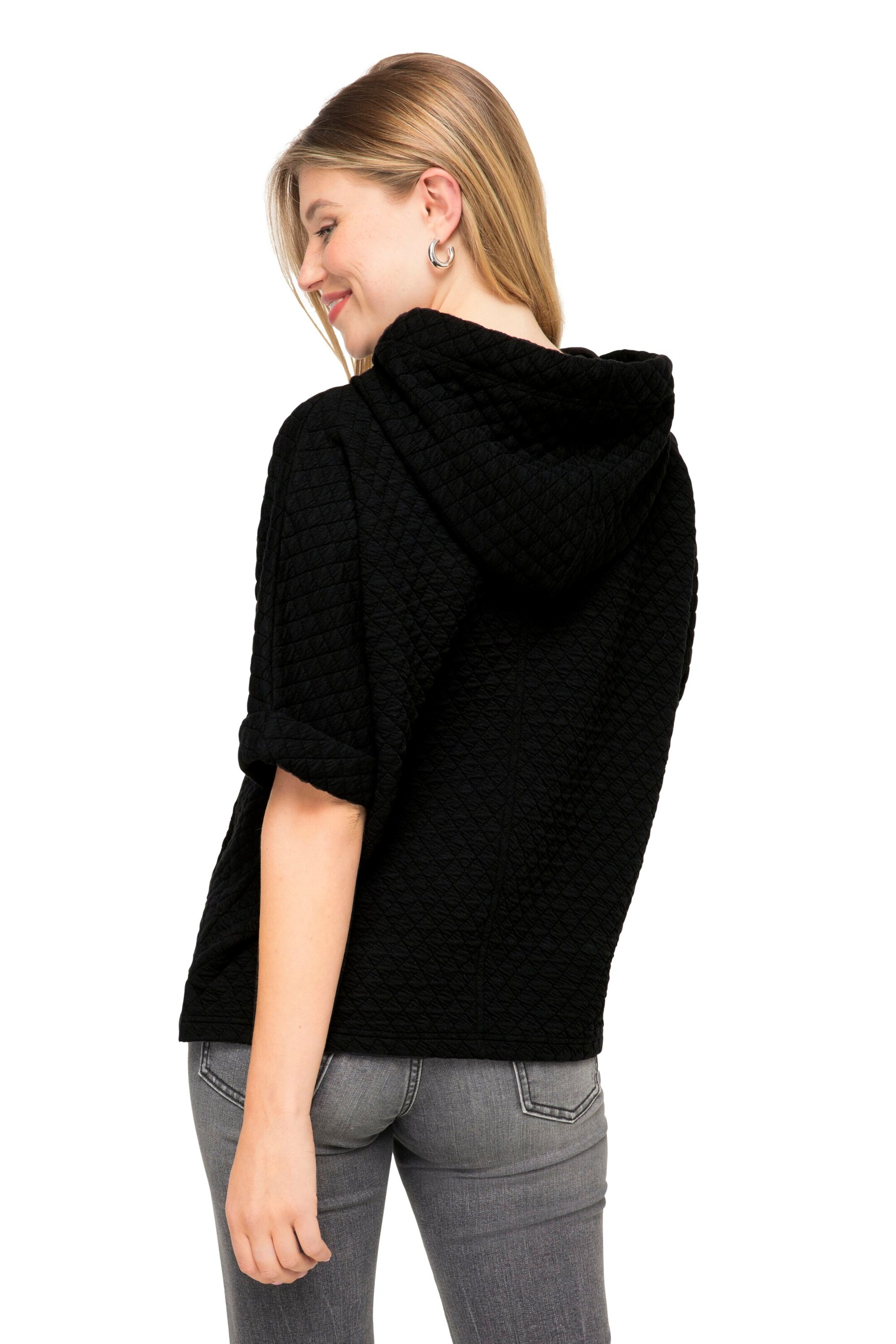 LAURASØN Sweatshirt in Black