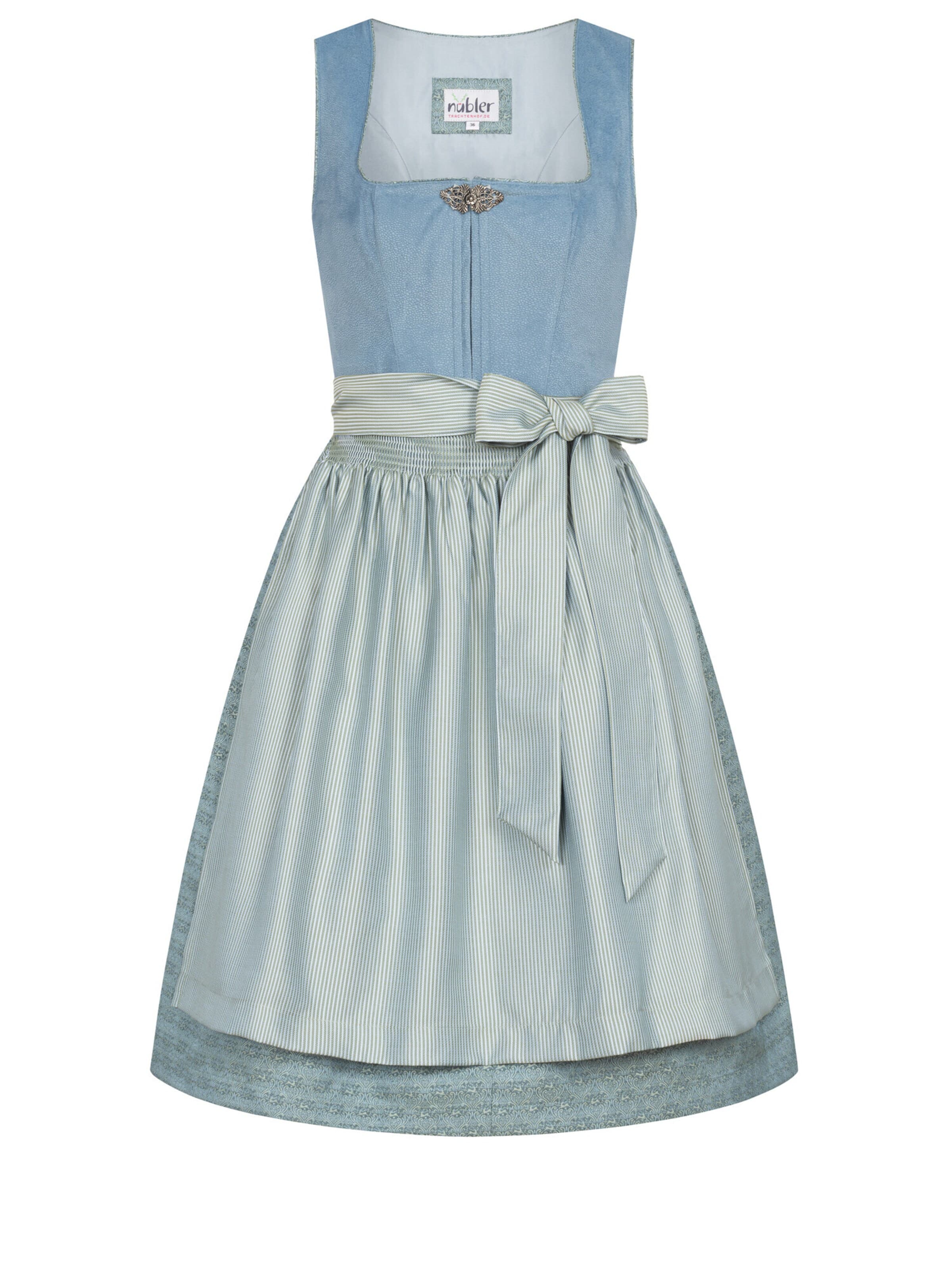 Trachtenhof Nübler Dirndl 'Mini Dirndl Ganja' in 46 in Blue, Item view