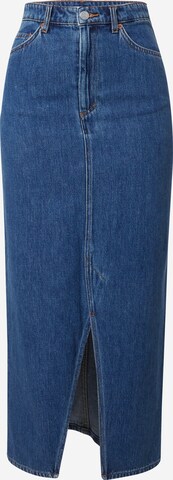 Monki Skirt in Blue: front