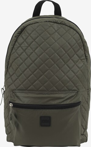 Urban Classics Rucksack 'Diamond' in Grün: predná strana