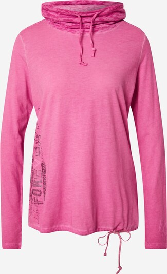 Soccx Shirt in dunkelgrau / pink / silber, Produktansicht