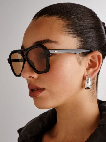 Occhiali da sole 'DRIZZLE' di LE SPECS in nero