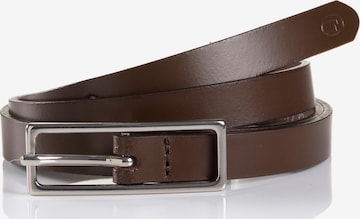 TOM TAILOR Belt 'GRACIE' in Brown: front