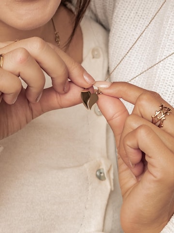 Hey Happiness Sieraden set 'Connected Love Hearts' in Goud