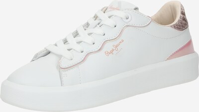 Sneaker low 'DOBBIE SEAL' Pepe Jeans pe gri / rosé / negru / alb, Vizualizare produs