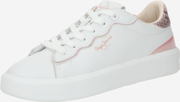 Pepe Jeans - Zapatillas deportivas bajas 'DOBBIE SEAL' en blanco: frente