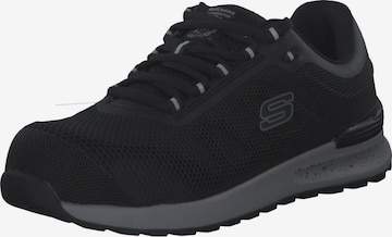 SKECHERS Lage schoen 'BULKLIN - BRAGOO' in Zwart: voorkant