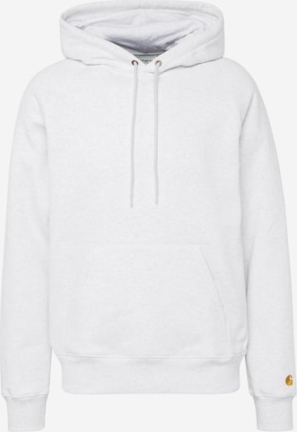 Carhartt WIP - Sweatshirt 'Chase' em cinzento: frente