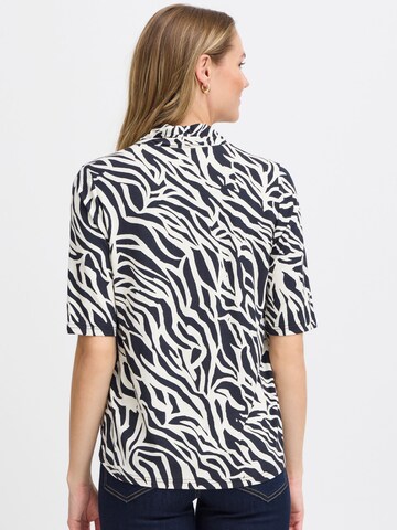 Fransa Bluse ' FLORA' in Schwarz