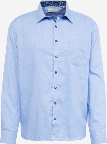 Jack's Regular fit Button Up Shirt in Blue: front