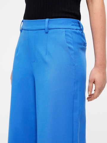 OBJECT Wide leg Pants 'Lisa' in Blue