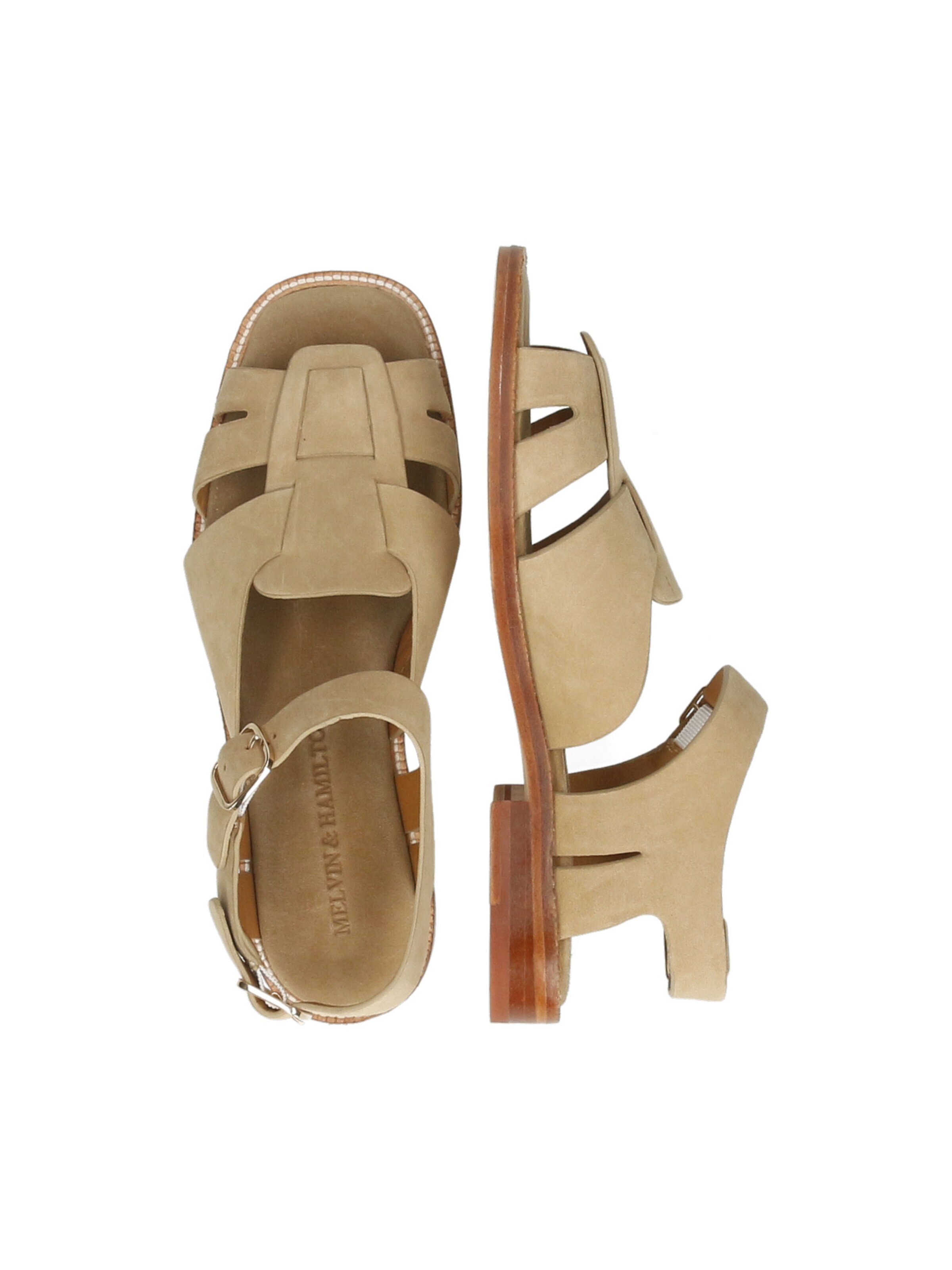 MELVIN & HAMILTON Sandals 'Everly 1' in Beige