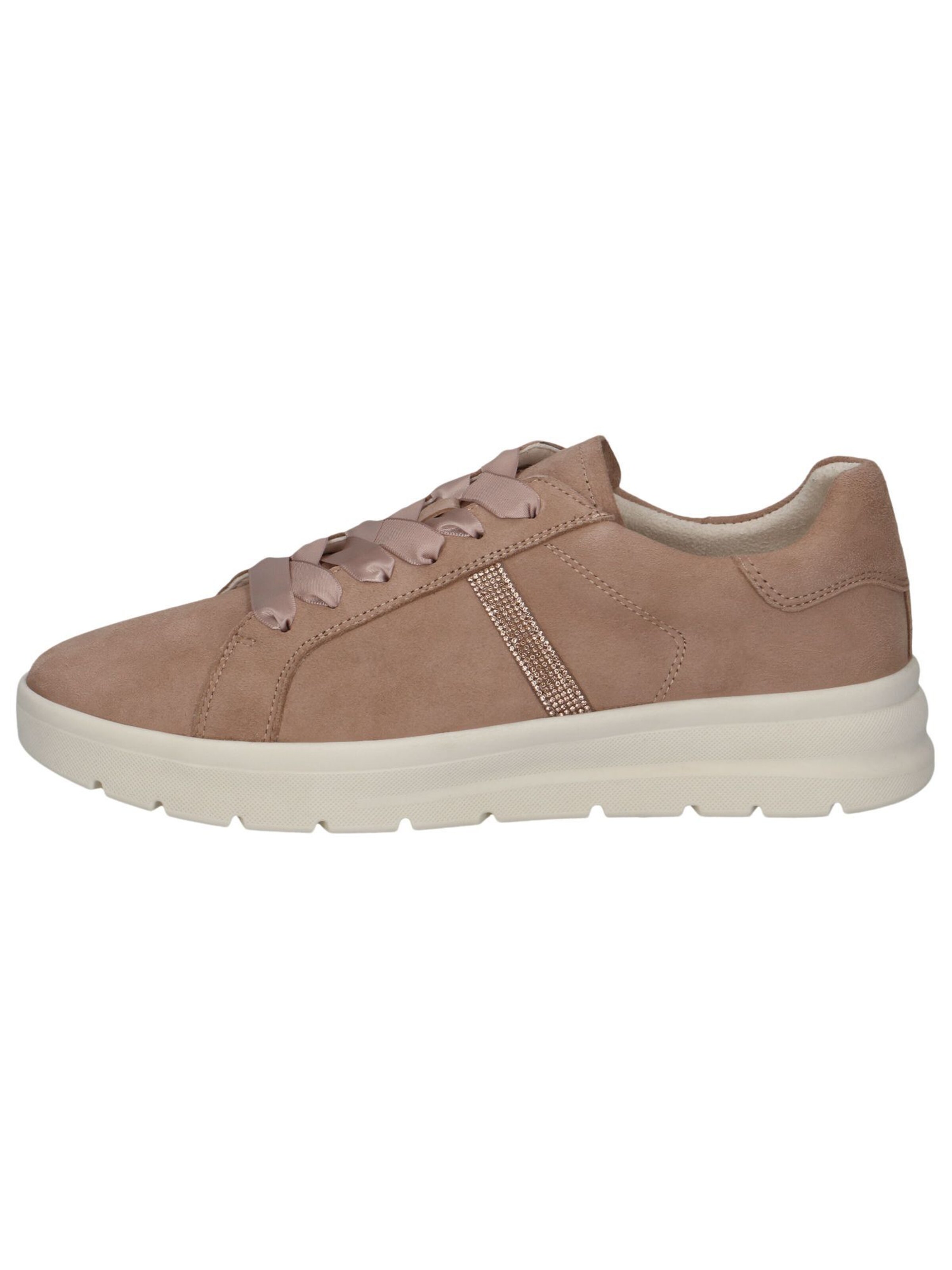 CAPRICE Athletic Lace-Up Shoes in Beige