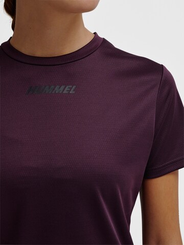 Hummel Performance shirt 'Multi' in Purple