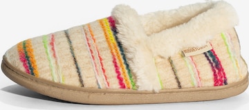 smėlio Minnetonka Loaferai 'Dina': priekis