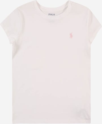 T-Shirt Polo Ralph Lauren en rose : devant