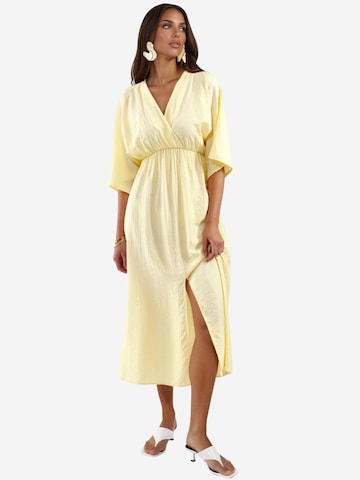 Busem Dress 'Midi' in Yellow: front