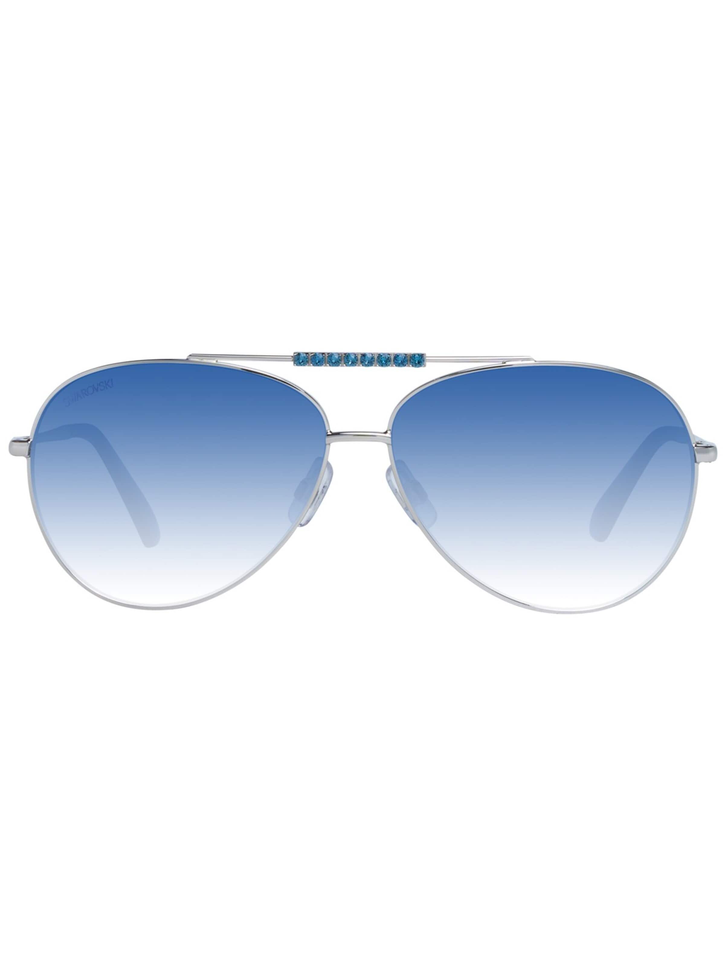 Swarovski Zonnebril 'Swarovski Sunglasses SK0308 16W 60' in Zilver