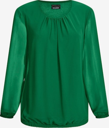 Chemisier Goldner en vert : devant