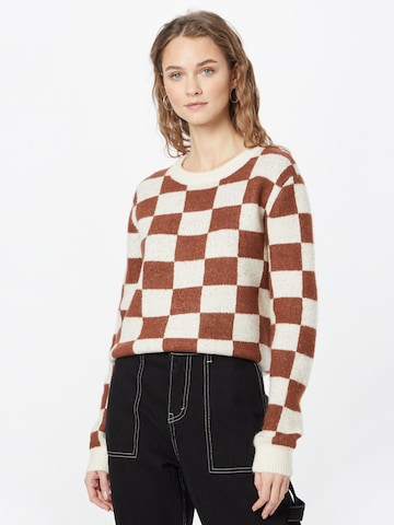 PIECES Pullover 'Fare' in Beige: predná strana