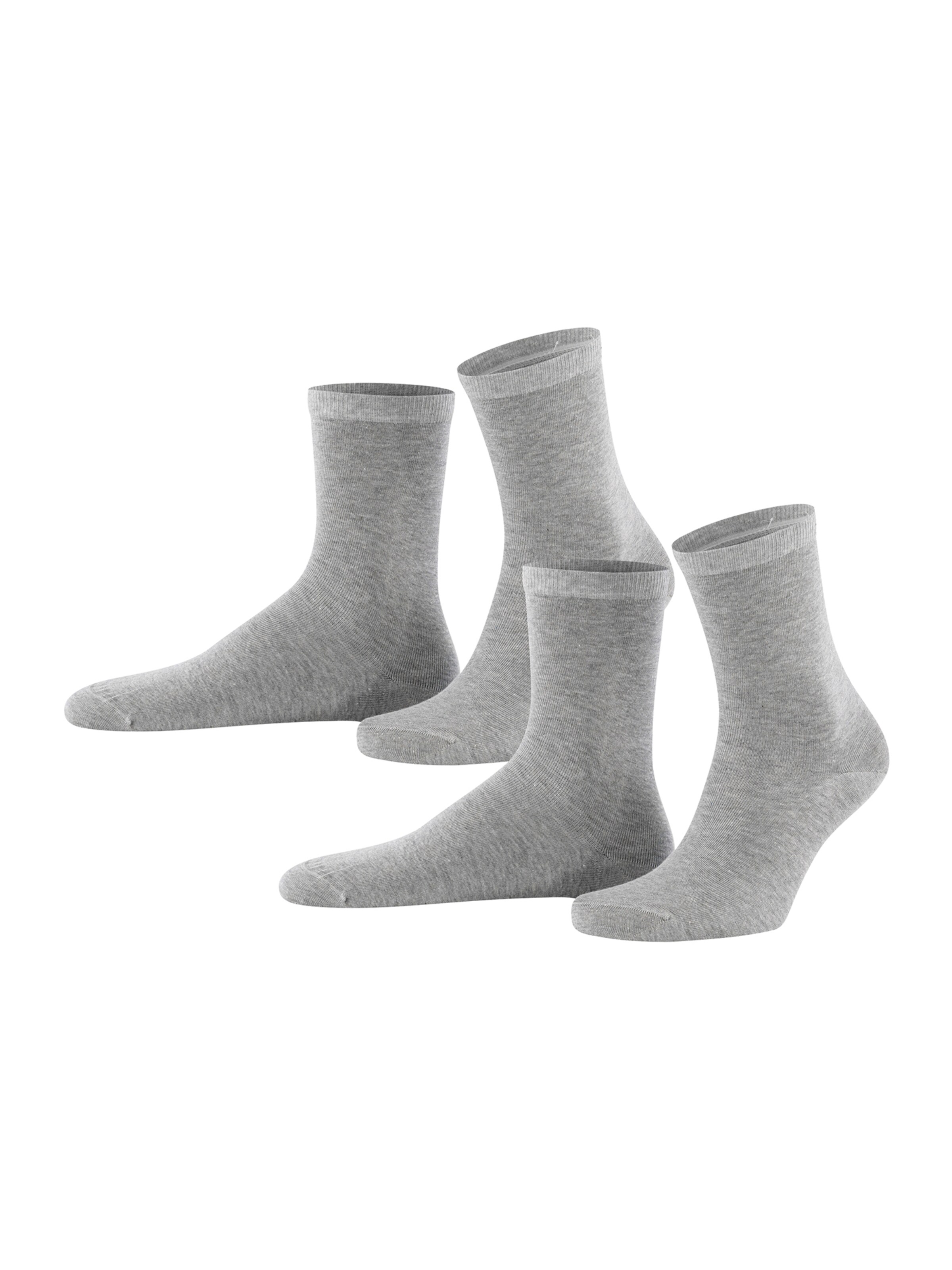 Chaussettes DIM en gris : devant