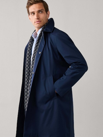 Hackett London Between-seasons coat in Blue