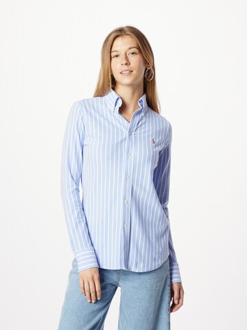 Camicia da donna di Polo Ralph Lauren in blu: frontale