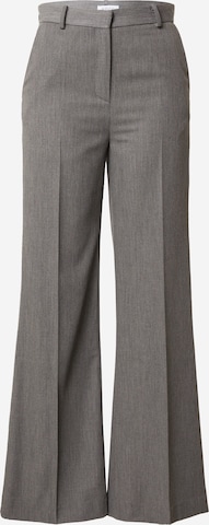 RECC Szeroka nogawka Spodnie w kant w kolorze szary: przód