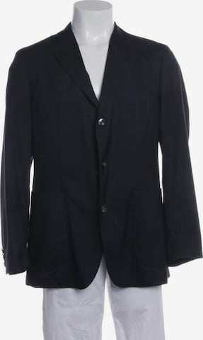 Windsor Suit Jacket in M-L in Blue: front