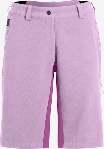 VAUDE Hose 'Loamer' in Lila: Vorderseite