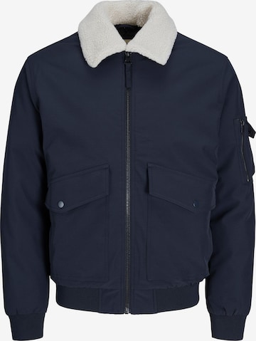 Veste mi-saison JACK & JONES en bleu : devant